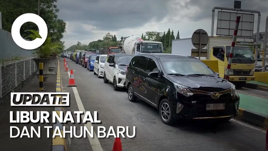 Libur Nataru, GT Pasteur Alami Lonjakan Kendaraan