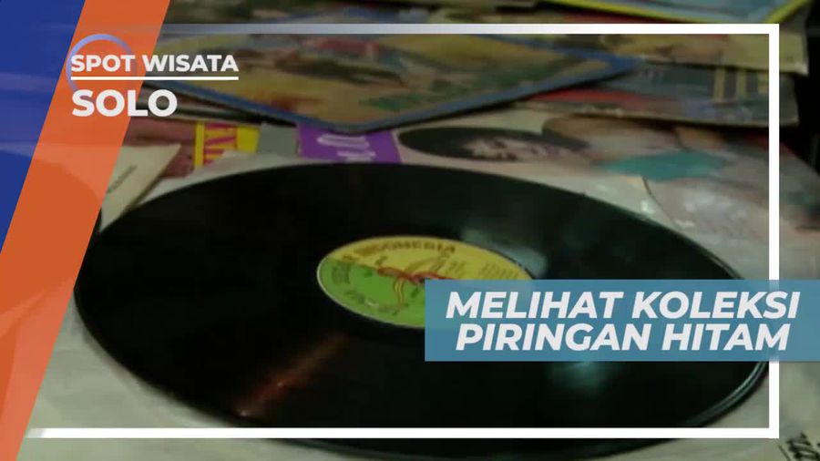 Melihat Dari Dekat Piringan Hitam Musik Keroncong di Kota Solo