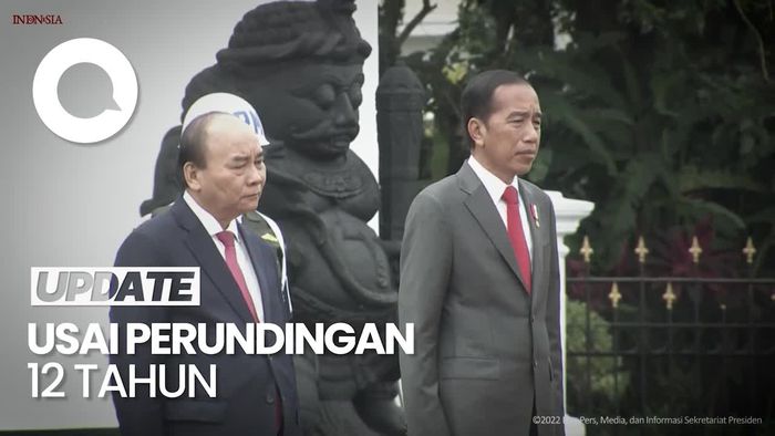 Jokowi Bertemu Presiden Vietnam di Istana Bogor, Sepakati Batas ZEE