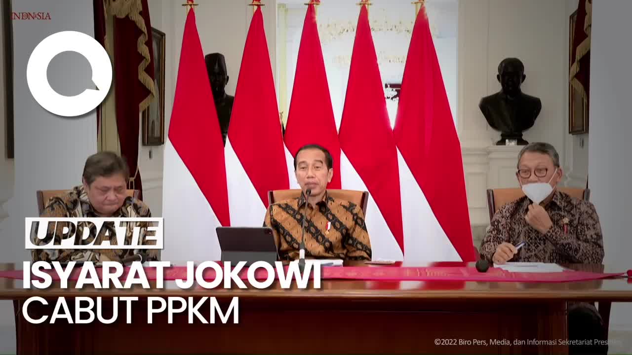 Sinyal Jokowi Hentikan PPKM Akhir Tahun Ini