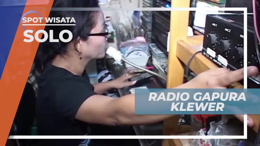 Radio Gapura Klewer, Hiburan Musik Para Pengunjung Pasar, 