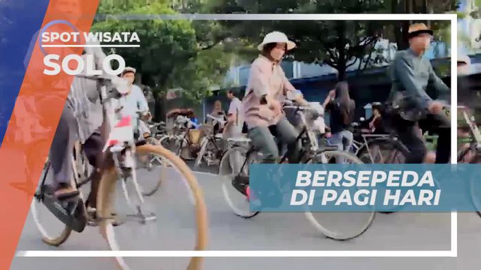 Bersepeda Menikmati Suasana Sejuk Kota Solo