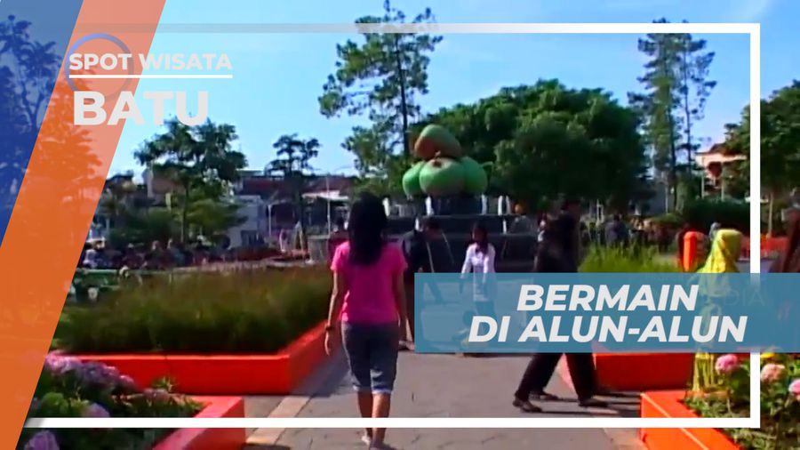 Serunya Habiskan Waktu Bermain di Alun-alun Kota Batu