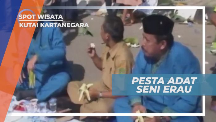 Berseprah, Pesta Adat Seni dan Budaya Erau Simbol Tali Persaudaraan, Kutai Kertanegara