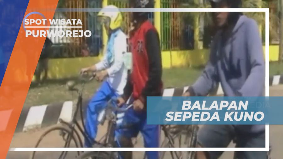 Serunya Balapan Unik Dengan Sepeda Unto, Purworejo