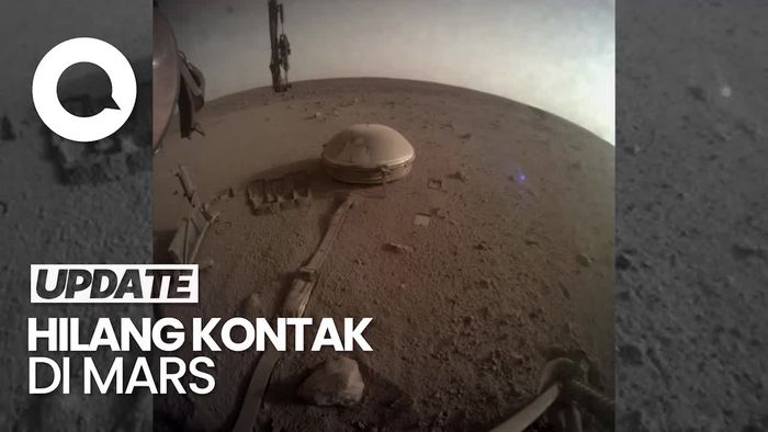 NASA Umumkan Misi Pendarat Mars InSight Berakhir