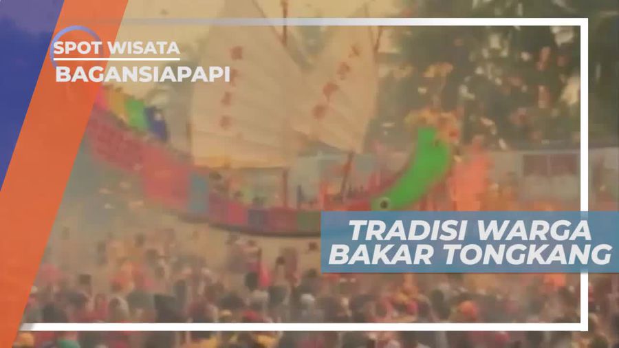 Go Gek Cap Lak, Tradisi Bakar Tongkang ala Warga Bagansiapiapi, Riau