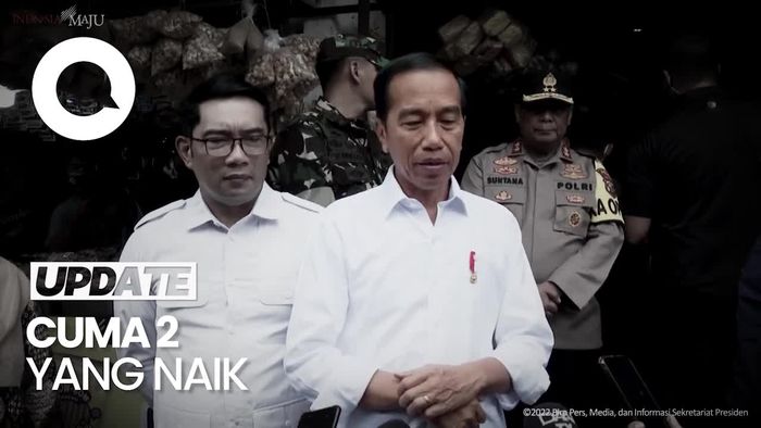 Jokowi Blusukan di Pasar Bogor, Cek Harga Jelang Nataru 