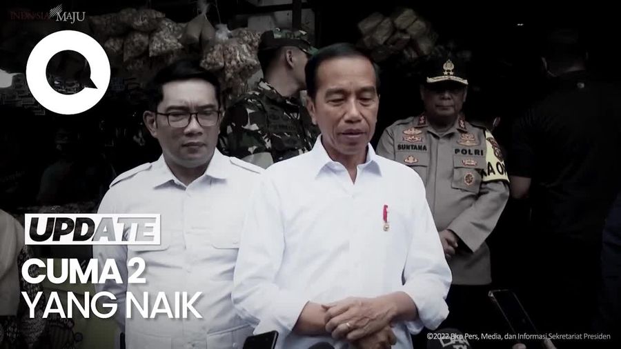 Jokowi Blusukan di Pasar Bogor, Cek Harga Jelang Nataru 
