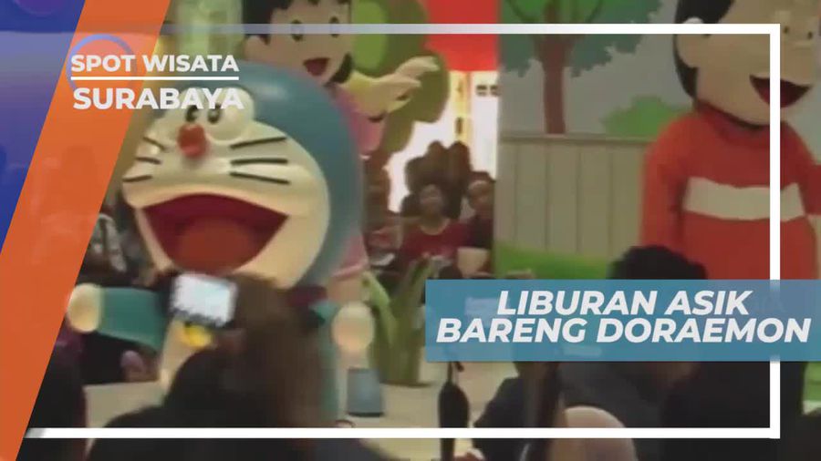 Mengisi Waktu Liburan Bersama Tokoh Kartun Lucu, Surabaya