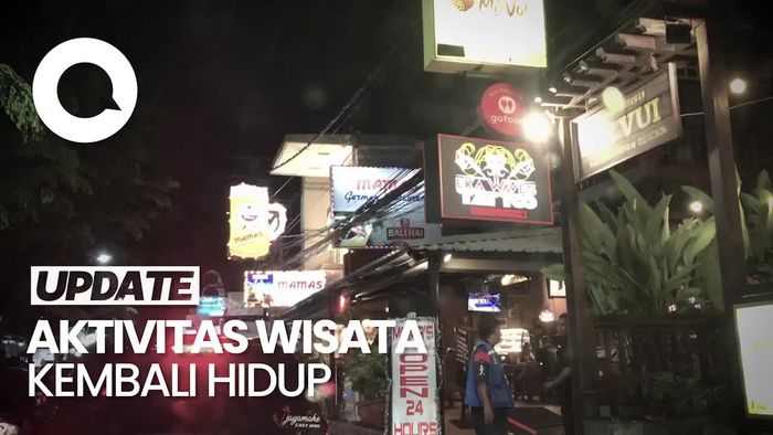 Kawasan Legian Kembali Ramai Wisatawan Usai Dihajar Pandemi