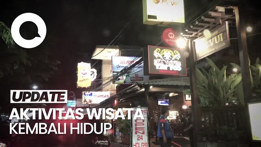 Kawasan Legian Kembali Ramai Wisatawan Usai Dihajar Pandemi