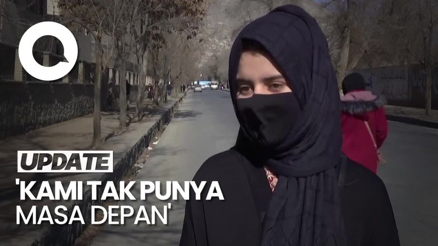 Pilu Mahasiswi Afganistan Dilarang Kuliah oleh Taliban
