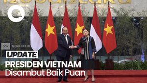 Puan Sambut Kedatangan Presiden Vietnam