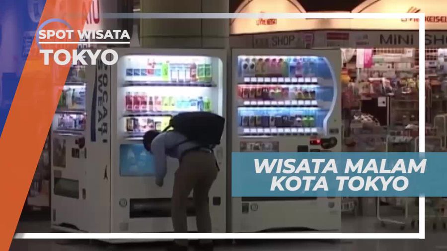 Menikmati Panorama Keindahan Kota Tokyo di Malam Hari, Jepang