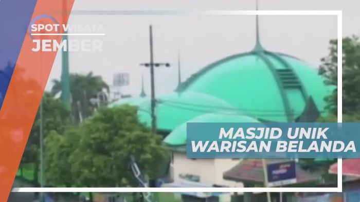 Masjid Jami Al-baitul Amin, Warisan Belanda Dengan Arsitektur Megah, Jember
