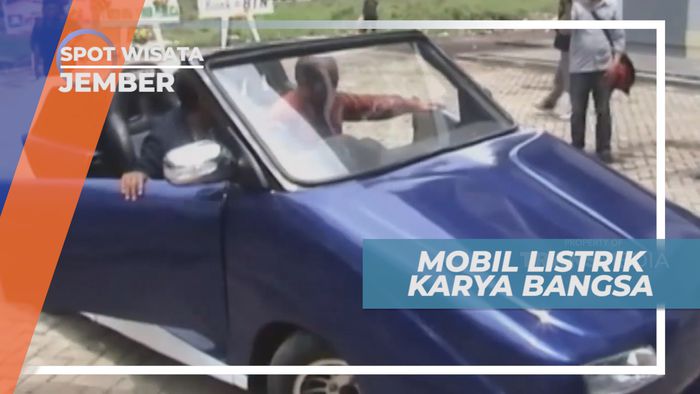 Sinosi, Mobil Listrik Canggih Karya Anak Bangsa, Jember
