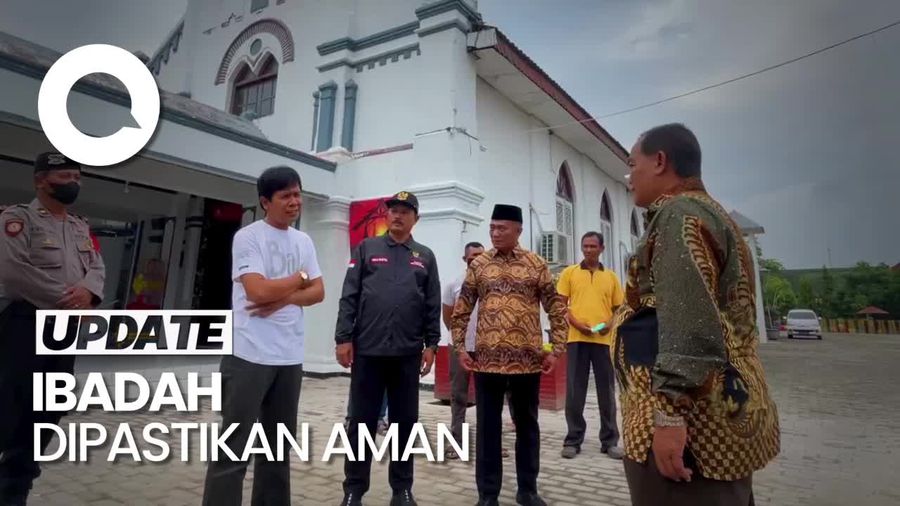 Menko PMK Pantau Langsung Persiapan Kegiatan Ibadah Natal 2022 di Jatim