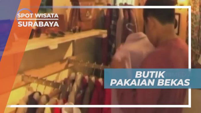 Berkunjung ke Butik Pakaian Era 70an di Surabaya