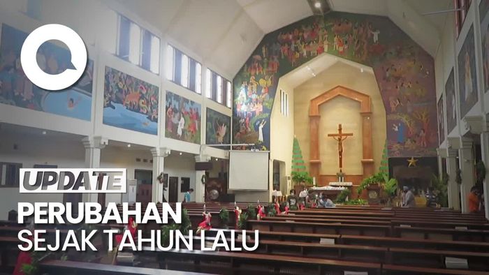 Perdana Sejak Pandemi, Gereja Santo Antonius DIY Gelar 6 Kali Misa