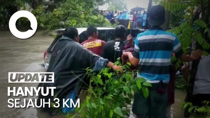Korban Hanyut Mobil Masuk Irigasi di Pinrang Ditemukan Tewas