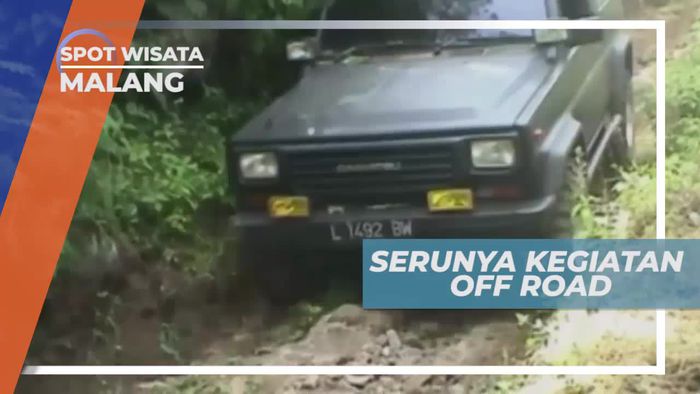 Melintasi Bukit Terjal dan Bebatuan, Serunya Offroad di Kota Malang