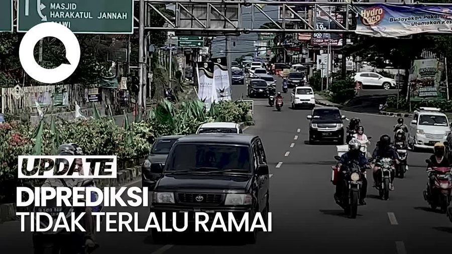 20 Ribu Kendaraan Masuk Kawasan Puncak Bogor Hari Ini