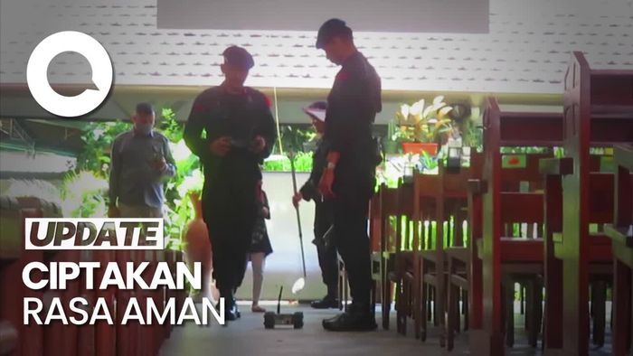 Ada Robot Pendeteksi Bahan Peledak Amankan Misa Natal di DIY