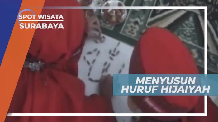 Adu Cepat Menyusun Huruf Hijaiyah, Surabaya
