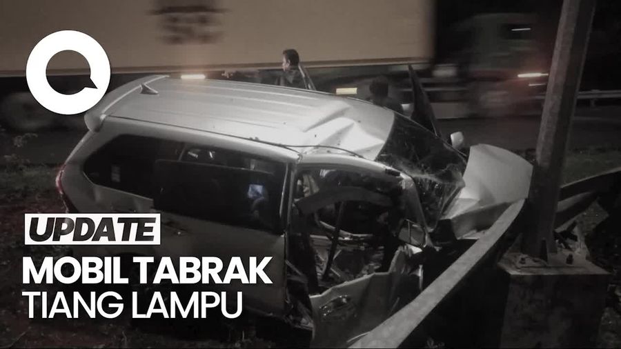 Pemudik Asal Lampung Kecelakaan di Tol Cipali, 6 Orang Luka