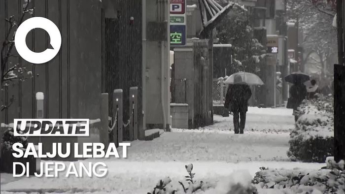 Jepang Dilanda Hujan Salju hingga Tewaskan 8 Orang
