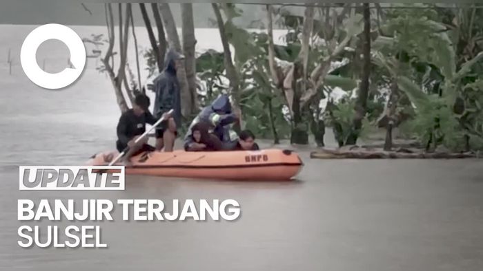 Ratusan Rumah Warga di Barru Sulsel Terendam Banjir