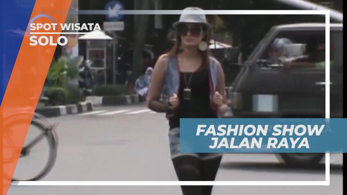 Lenggak-lenggok Cantik, Peragaan Busana di JalanRaya, Solo