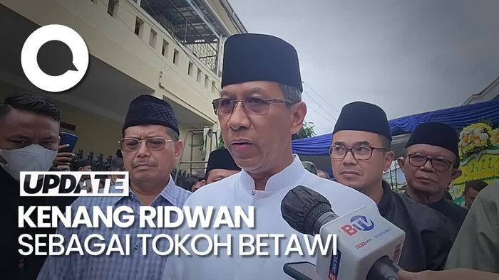Heru Budi Melayat ke Rumah Duka Ridwan Saidi: Kami Merasa Kehilangan