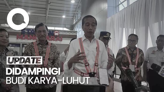 Sah! Presiden Jokowi Resmikan Pengembangan Stasiun Manggarai Tahap I
