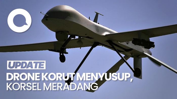 5 Drone Korut Menyusup, Korsel Lancarkan Serangan!