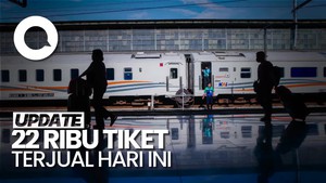 H-2 Natal, Stasiun Pasar Senen Mulai Dipadati Penumpang