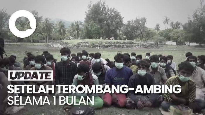 58 Pengungsi Rohingya Berlabuh di Aceh, 3 Orang Dalam Kondisi Kritis