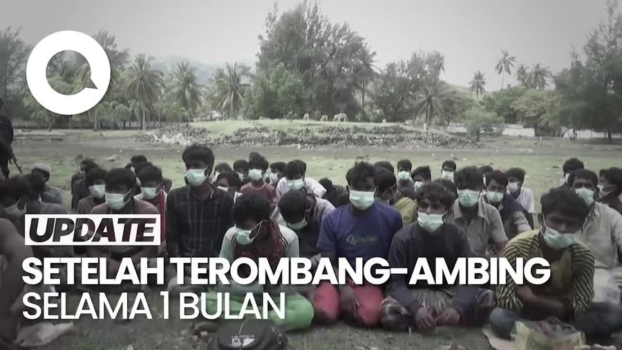 58 Pengungsi Rohingya Berlabuh di Aceh, 3 Orang Dalam Kondisi Kritis
