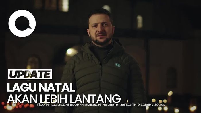Pesan Menantang Zelensky untuk Rusia di Hari Natal