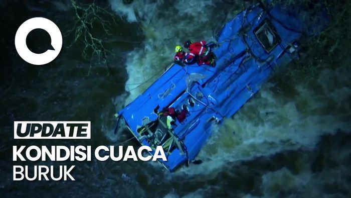 Bus Jatuh ke Sungai di Spanyol, 6 Orang Tewas