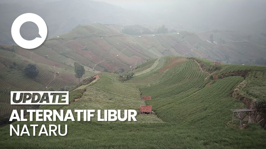 Menikmati Keindahan Alam di Terasering Panyaweuyan Majalengka