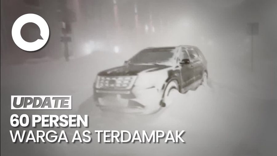 Parahnya Badai Salju di AS Telah Merenggut 36 Nyawa
