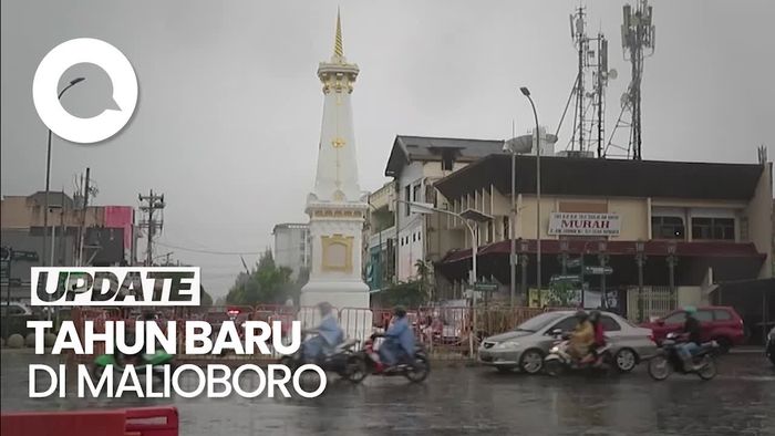 Tak Ada Event Khusus, Tahun Baruan di Malioboro Berjalan Normal