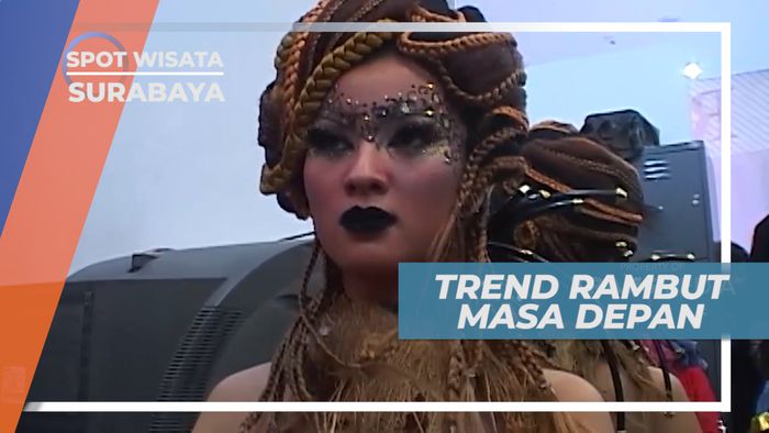Peragaan Trend Rambut Masa Depan Ramah Lingkungan, Surabaya