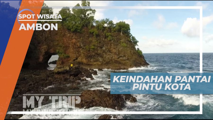 Pantai Pintu Kota, Pantai Cantik nan Indah Kebanggaan Ambon