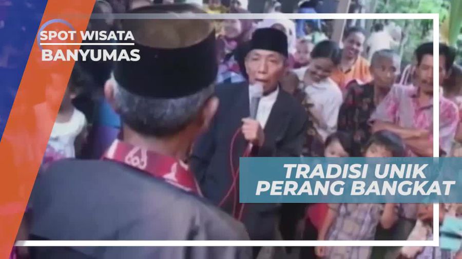 Perang Bangkat, Tradisi Unik Pernikahan Suku Osing di Banyumas