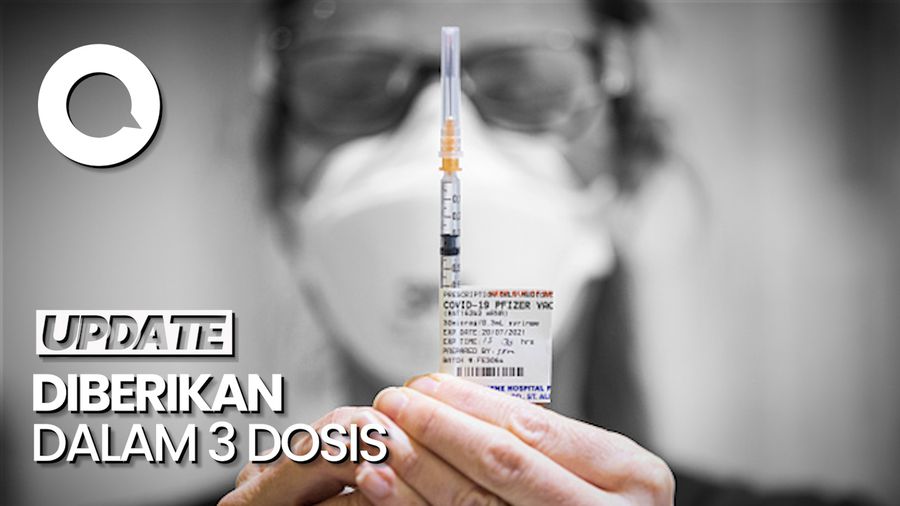 BPOM Beri Izin Vaksin Pfizer untuk Anak Usia 6 Bulan-4 Tahun