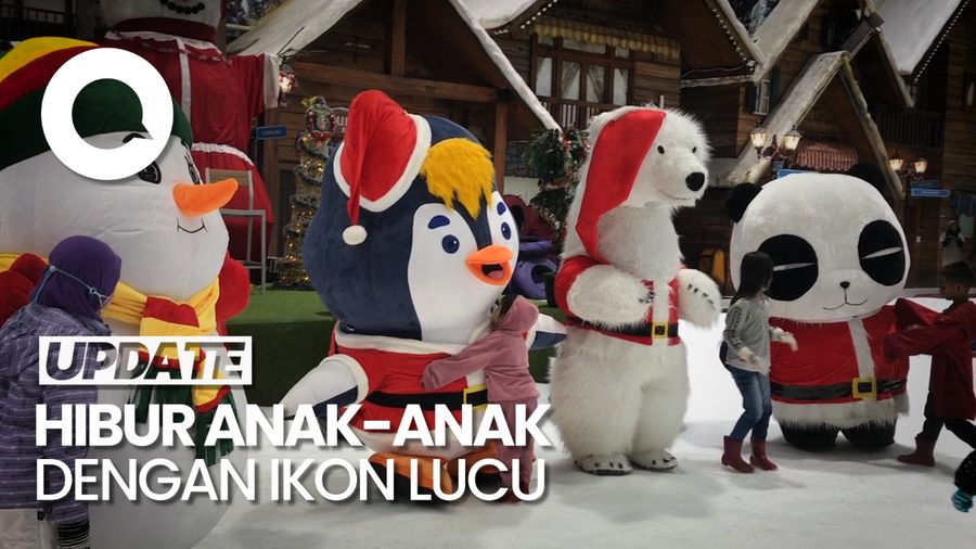 Libur Nataru, Trans Snow World Bekasi Gelar Frosty Parade