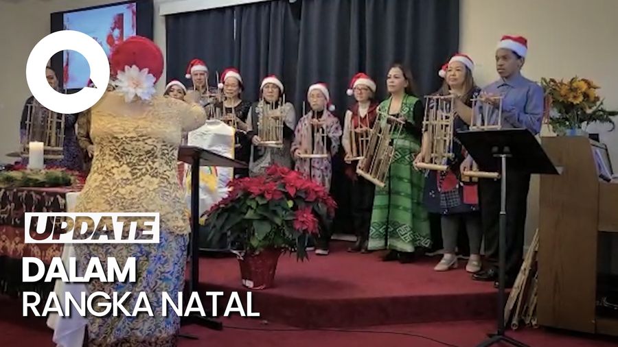 Para Lansia Kenalkan Angklung dan Kain Tenun di Amerika Serikat